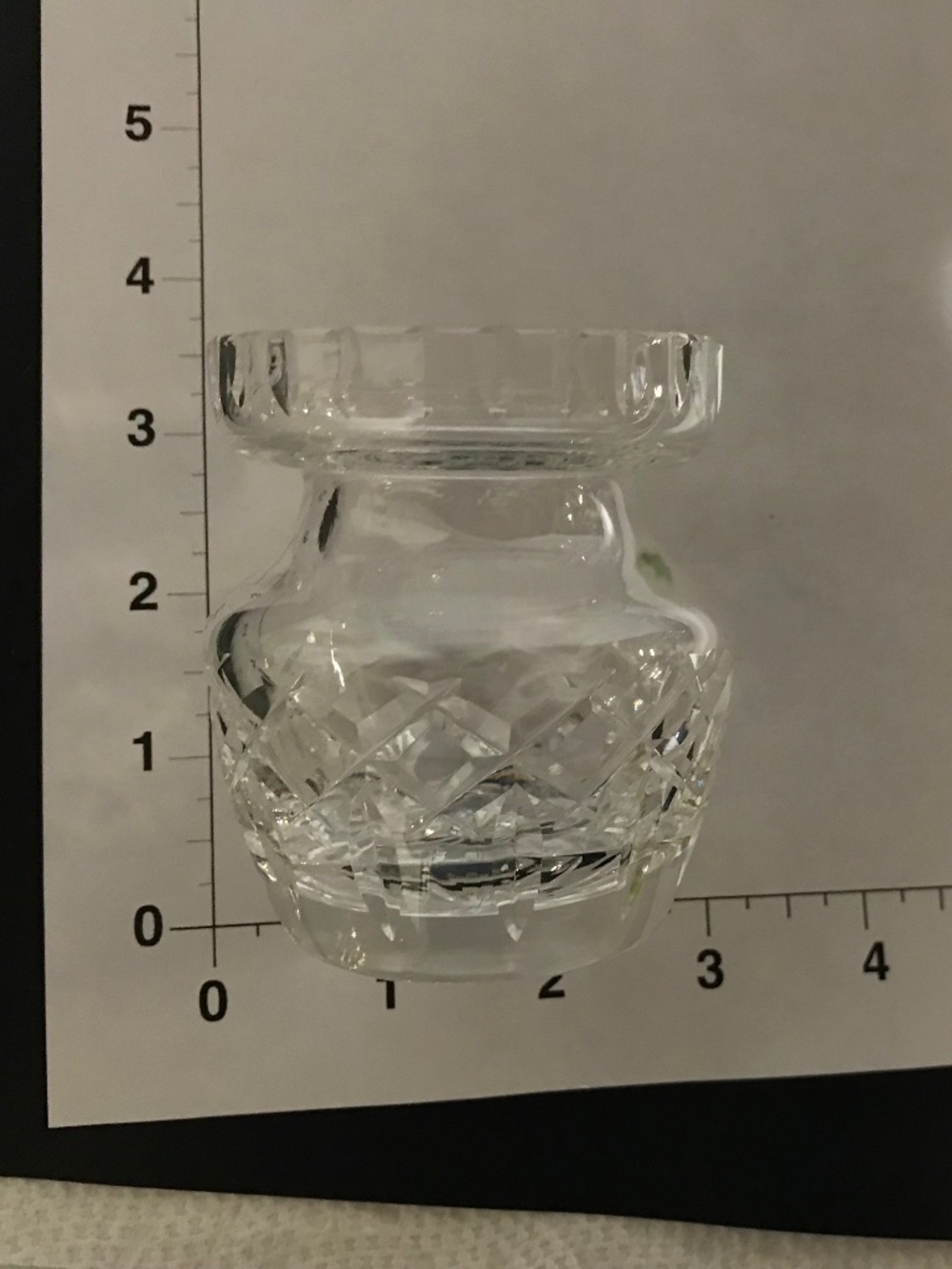 Vintage Waterford Crystal Lismore Salt & Pepper Shakers AND Two Condiment Pots - Picture 11 of 13